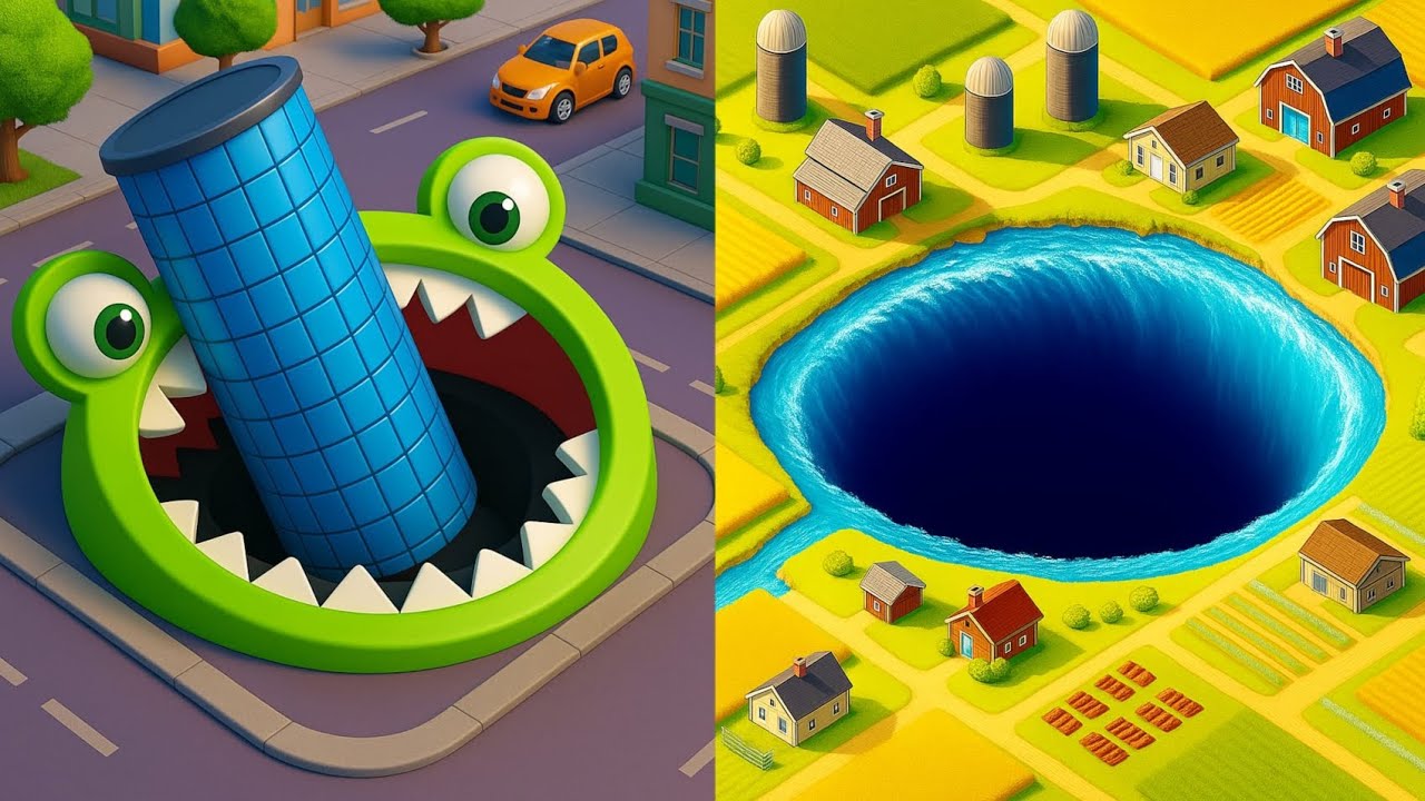 🕳️🕳️🔥 Hole.io x Hole In – Swallow Everything in This Crazy Hole Challenge! 😱💥