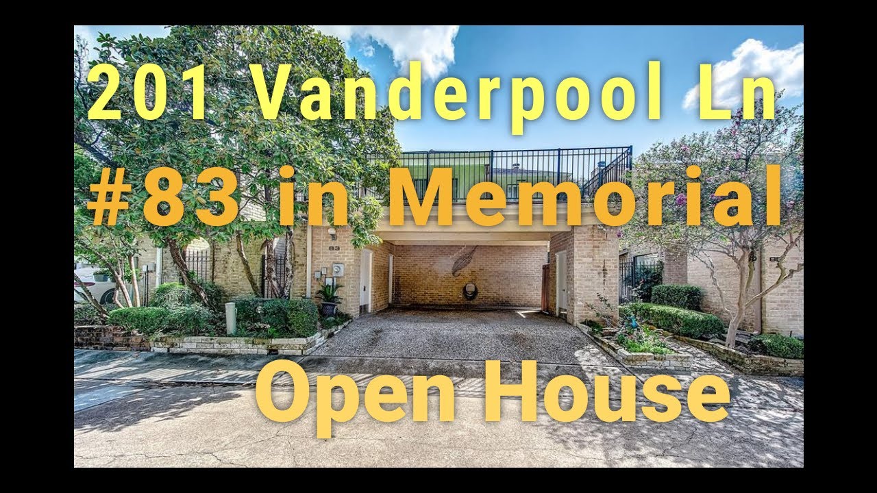 Memorial Area Condo Open House YouTube
