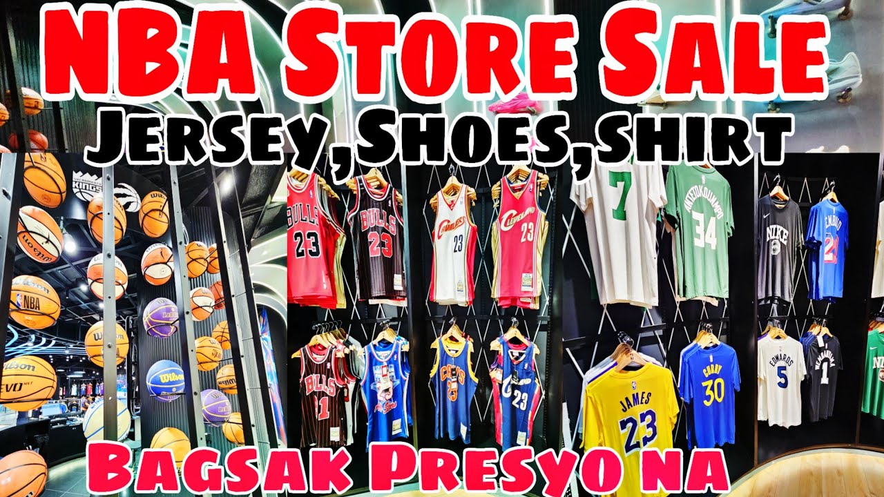 NBA Store Sale Mura Nalang Jersey at Basketball Shoes