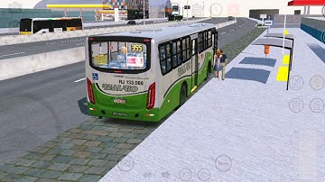 Mod Caio Apache Vip IV MB 1519 RJ | Proton Bus Simulator Gameplay |