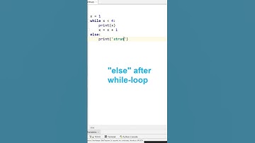 Python else statement after while loop #shortsvideo #viral #shorts