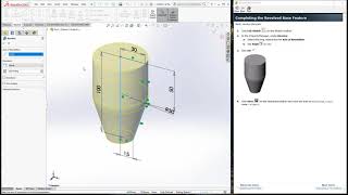 SolidWorks 40 Basic Techniques - Pattern Features--Build The Sample Part