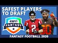 2020 Fantasy Football - Safest Players to Target