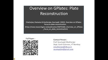 Overview on Gplates: Focus on Plate Reconstruction - AI Voice Video