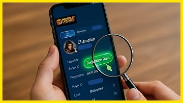 How To Find Registration Date In Mobile Legend (EASY 2025)