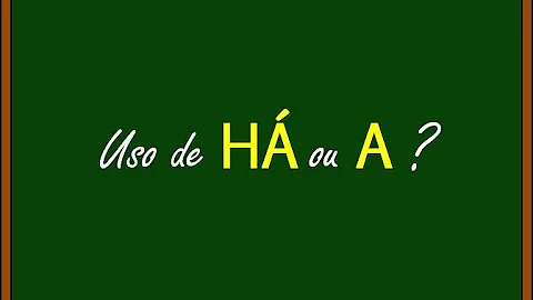 Foi a um ano ou foi há um ano?