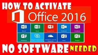 How to Activate Office 2016 no software | Permanently Updated 2022 screenshot 4
