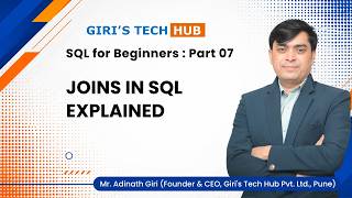 Joins in SQL Explained | SQL Tutorial | Learn SQL for Beginners