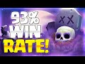 93% WIN RATE! NEW META GRAVEYARD DECK BREAKS CLASH ROYALE!