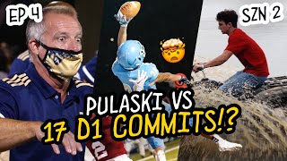 “They Should Beat You 100-0!” The Coach Who Never Punts Battles Squad With 17 D1 COMMITS!