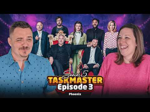The Most Epic Jello Throw! 🧁 Americans React to Taskmaster S5E3
