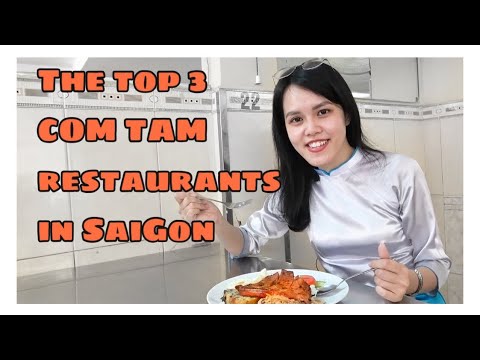 Vietnamese food review: The Top 3 Com Tam Restaurants in Saigon!