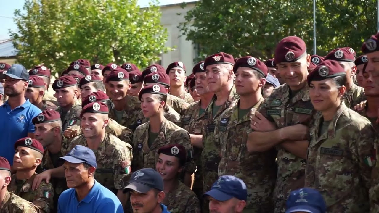 Consegna del Basco Amaranto per i Volontari in VFI