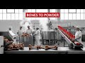 Gelatin Production Factory Process | Bones to Gelatin Powder (Full Documentary)