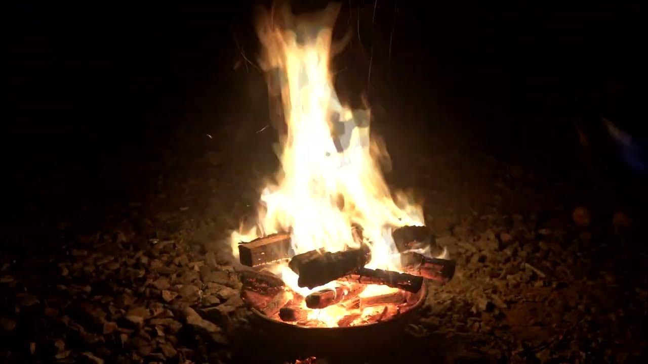 불멍. 파도. 효과 만점의 수면 유도 영상. Staring at fire without thinking YouTube