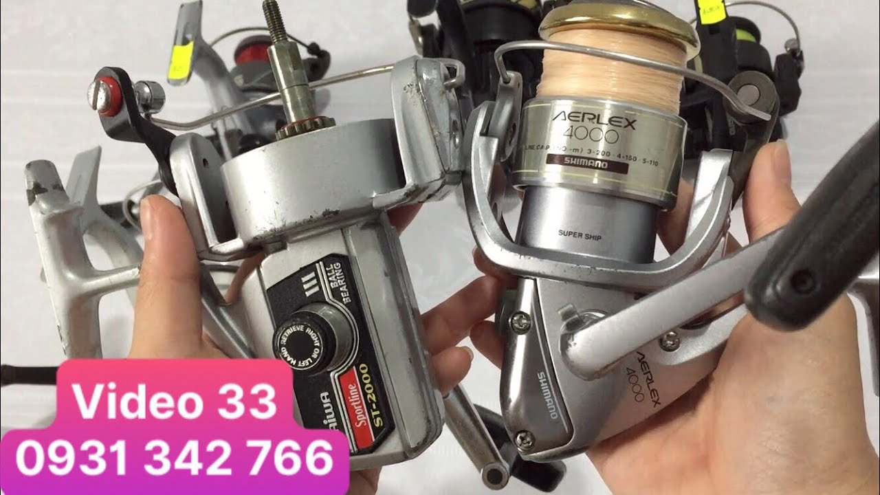 máy câu nhật bãi,máy daiwa regal z 4000c đẹp,cặp máy shimano đuôi