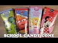 SCHOOL CANDY CONE - DISNEY Cars Princess Minnie Mouse Monster University