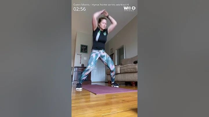Hyrox workout 4 Gwendolyn Morris