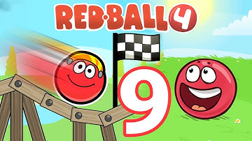 Red Ball 4 - Gameplay Walkthrough - All Levels/Chapters/Episodes - Part 9 - (iOS Android)