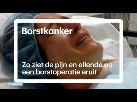 Pijn en verdriet na borstoperatie: ‘Verdomme, het  - RTL NIEUWS