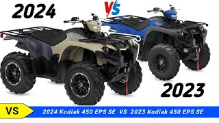 2024 Yamaha Kodiak 450 Eps Se Vs 2023 Yamaha Kodiak 450 Eps Se