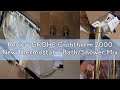 Review GROHE Grohtherm 2000 New Thermostatic Bath/Shower Mixer 1/2" Chrome 34174001