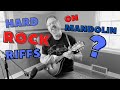 CLASSIC ROCK RIFFS ARE AWESOME...But I Play Mandolin (and the case it came in).