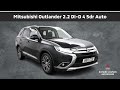 Mitsubishi Outlander 2.2 DI-D 4 5dr Auto Review @ Richard Lawson Autoecosse Dundee. WS17CCO