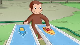 Corrida de Barcos 🐵 George, o Curioso 🐵 Desenhos Animados