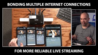 Streaming over 7 Internet Connections? Bonding with Teradek Vidiu and Sharelink