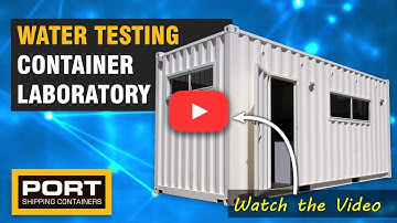 Container Laboratory for Water Testing