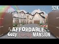 Affordable Cozy Family Mansion | Welcome to Bloxburg (no advanced placing) no large plot