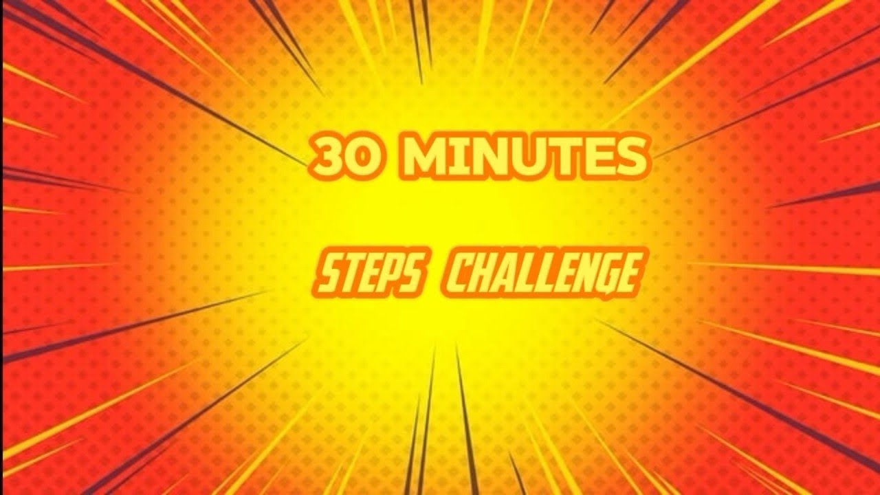 30 minutes⏱️ steps challenge 😍💥 - YouTube