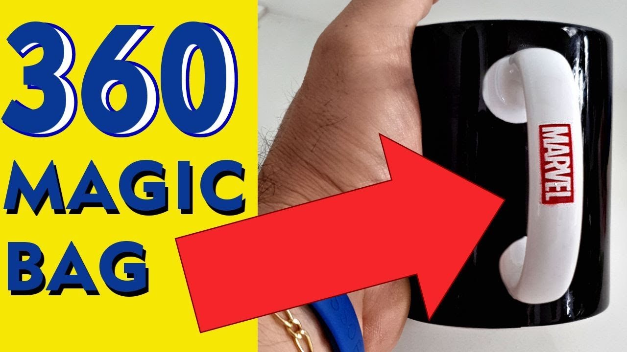 INÉDITO! Caneca 360 Graus s/ Prensa 3D c/ TermoEncolhível Magic Bag  -  Sublimação