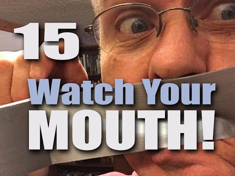 Watch Your Mouth - Lesson 15/ Zip it Up, Zach!