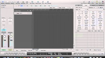 Logic Pro 9 tutorial 1: Exploring the environment