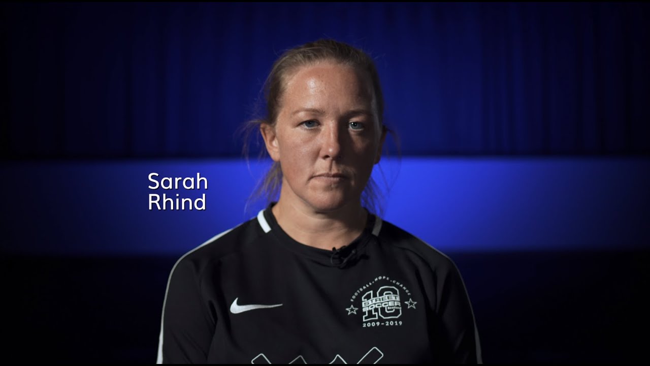 Sarah Rhind | Football Saved My Life - YouTube