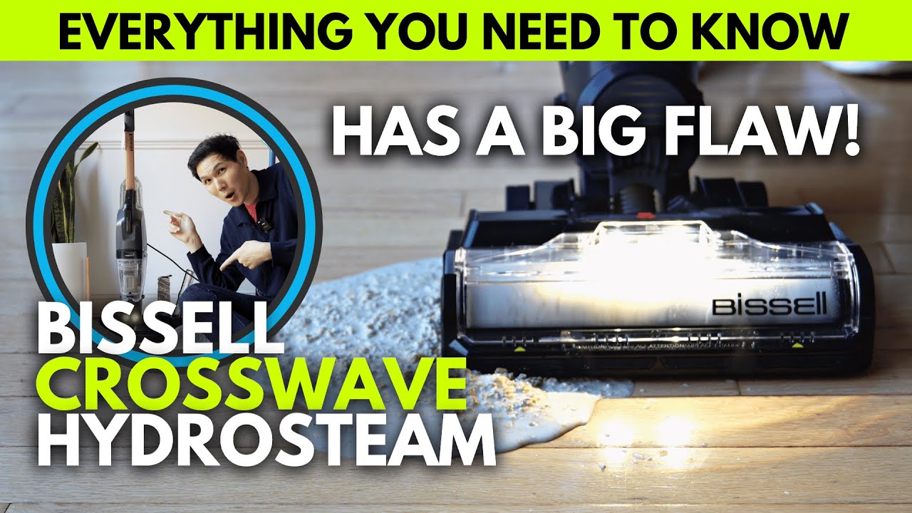 BISSELL CrossWave HydroSteam Wet Dry Vacuum 3513