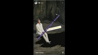 Anyone knows why RM delete his instagram Account #rm #bts #btsarmy #shorts #viral #trending