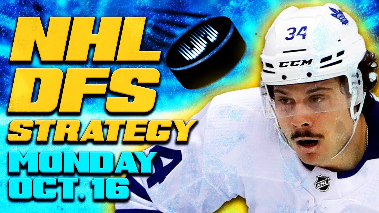 NHL DFS Strategy Monday 10 16 23 DraftKings FanDuel Daily Fantasy nhl-dfs-strategy-monday-10-16-23-draftkings-fanduel-daily-fantasy