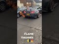 Flame thrower 🌗🔥@kami1ibrahim //#gtr #skyline #godzilla #turbo #jdm #r35gtr