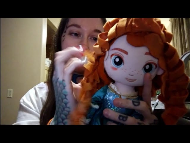 Attempting ASMR but my daughter won't let me (flashing lights warning @ 0:26-1:43)