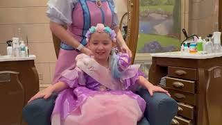 K is for Kitty has her Bippity Boppity Boutique Princess Makeover