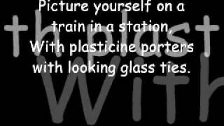 Beatles-Lucy in the Sky with Diamonds-Lyrics