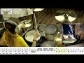 Drum tutorial - How to play Kiss   I Was Made For Loving You