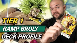 TIER 1 Ramp Broly Fusion World Deck Profile! | Dragon Ball Awakened Pulse