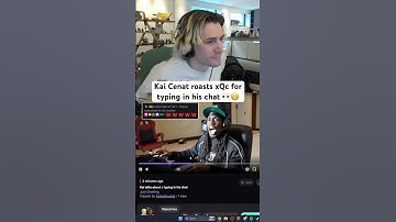 xQc CALLED OUT By Kai Cenat For Typing In CHAT 😬 #xqc #kaicenat #drama