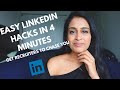 Easy linkedin optimization hacks in 4 minutes  get recruiters to message you