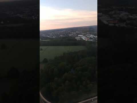Eurowings Boeing 737-800 landing at Cologne Bonn Airport CGN