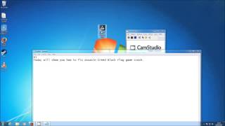 Assassin's Creed 4 - Black Flag GAME CRASH FIX